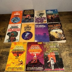 Isaac Asimov lot of 11 paperback books Sci-Fi Science Fiction Stand Alone Novels