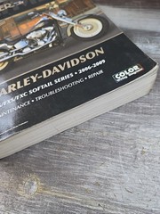 Clymer Service Repair Maintenance Manual M250 Harley Davidson FLS/FXS/FXC Softai