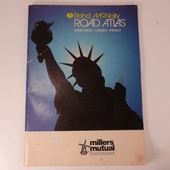 Rand McNally Road Atlas United States Canada Mexico 1986 Millers Mutual