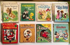 21 Little Golden Books 1970s 1980s Era Lot of Childrens Books Used