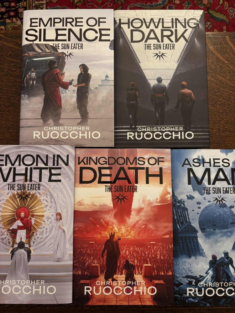 Sun Eater series 1-5 by Christopher Ruocchio Broken Binding special edition