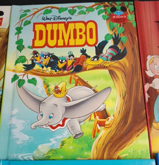 6 Walt Disney Wonderful World Of Reading Book Lot Pinocchio Cinderella Dumbo Poo
