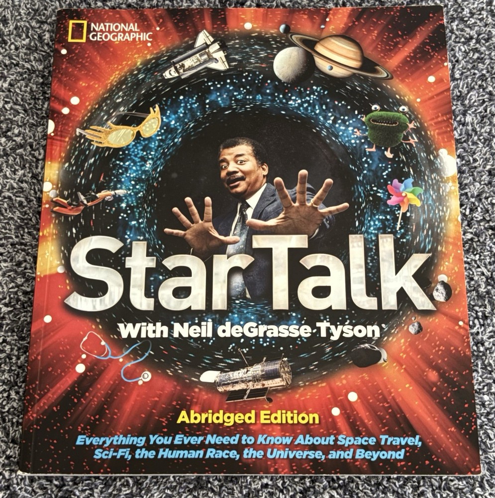 StarTalk: Neil deGrasse Tyson – National Geographic Paperback 2016 Abridged NEW