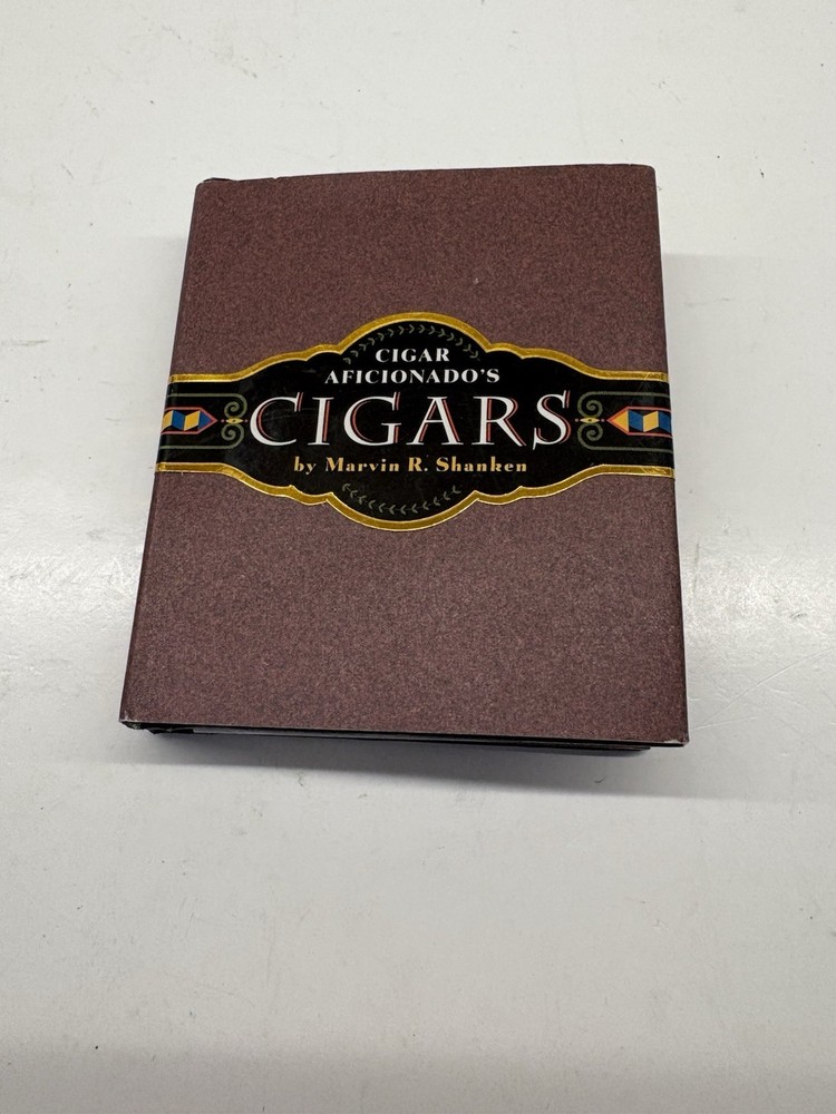 1997 CIGAR AFICIONADO’S CIGARS BY MARVIN R. SHANKEN RUNNING PRESS MINIATURE BOOK