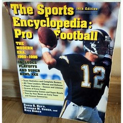 The Sports Encyclopedia Pro Football Neft Cohen 1996 14th Edition NFL 1960-1995