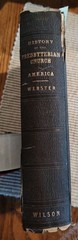 History Presbyterian Church in America Richard Webster 1857 Antique HC 1st Edtn