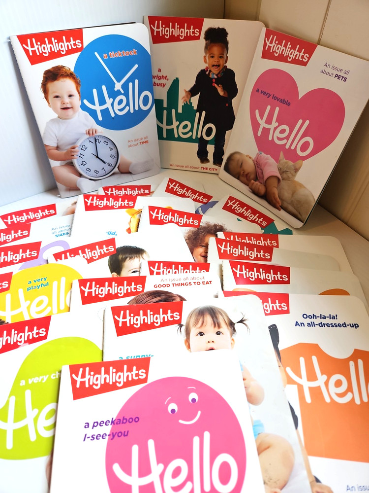 Highlights Hello Magazine Lot of 22 Baby Toddler Preschool Child Learning 2023