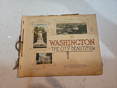 Washington The City Beautiful Charles B Reynolds Souvenir Booklet Color Plate
