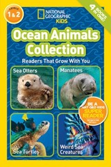 National Geographic Readers: Ocean Animals Collection – Paperback – GOOD