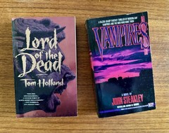 VAMPIRE Dracula PAPERBACK Book LOT Horror PN ELROD Les Daniels DAN SIMMONS++