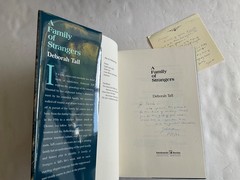 signed A FAMILY OF STRANGERS Poet Deborah Tall Book with provenance FREE SHPG