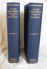 Antq 1st Ed Old Frontier Of France, 1917 Dodd Mead~NY Niagara~Uncut/Unopen Pages