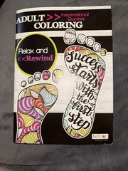 Bendon Adult Coloring Book Inspirational Quotes – Relax & Rewind