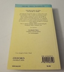 The Discovery of India – Jawaharlal Nehru – Centenary Edition Oxford Paperback