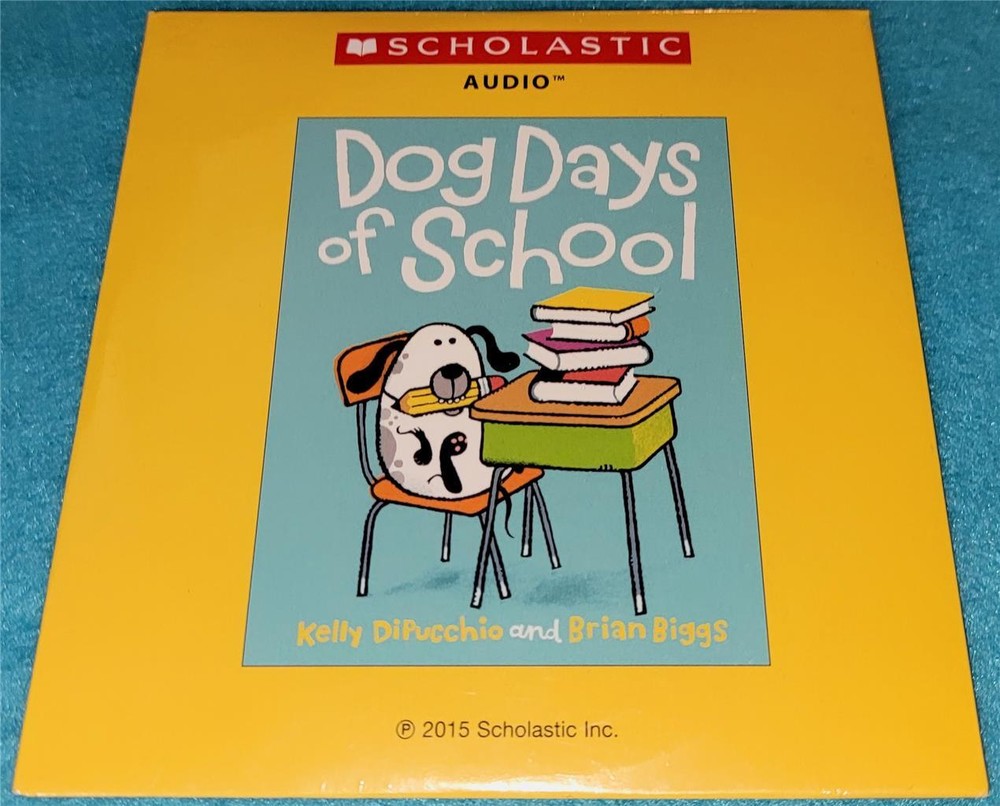 KELLY DIPUCCHIO AND BRIAN BIGGS, Dog Days of School, CHILDRENS AUDIOBOOK CD, NEW