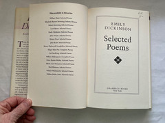 Emily Dickinson Selected Poems HC DJ 1993 Gramercy Great Poets Series