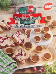 WE Energies 2023 Celebrating First Responders Cookie Book 36 Recipes 27 Pages