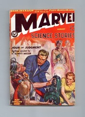 Marvel Science Stories Pulp 1st Series Aug 1939 Vol. 1 #5 GD/VG 3.0 TRIMMED