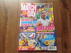 MATCH OF THE DAY No 656 June July 2022 EURO 22 ERLING HAALAND NUNEZ LIVERPOOL 3