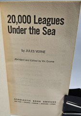 20,000 Leagues Under the Sea by Jules Verne, 1971 Scholastic First Printing