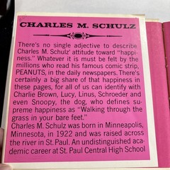 Happiness is a Warm Puppy Vintage Book Charles Schulz 1962 1st Edition HC DJ GC