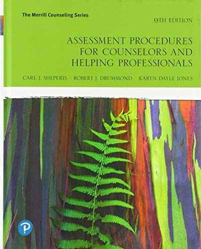 Assessment Procedures for – Paperback, by Sheperis Carl; Drummond – Acceptable