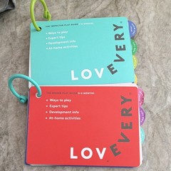 Lovevery Play Guides Ring/Wire Bound Set: Sensor 5-6 & Inspector 7-8 Months