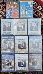 9 INSPECTOR MORSE Audio TV Episodes (Audiobook Cassette) + 2 others -GT58