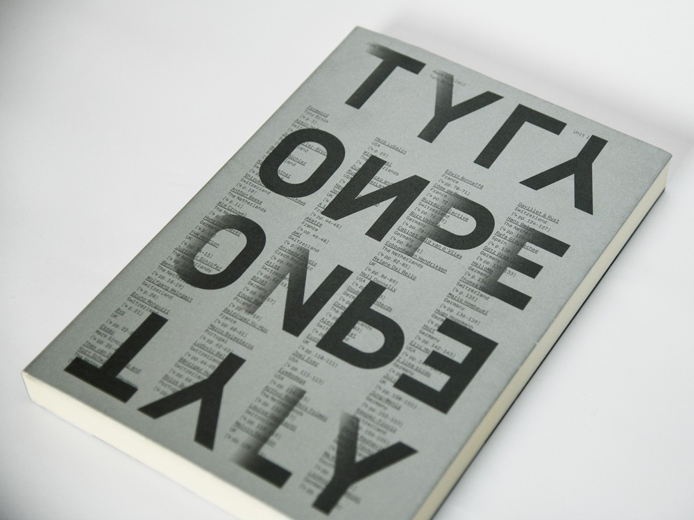 Type Only by Mark Sinclair. Unit Editions. Typography. Graphic Design.