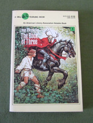 The Book of Three by Lloyd Alexander [1984 · A Dell Yearling Book] Printed USA