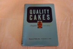 Quality Cakes A Complete Flour Service Book General Mills 1949 Spiralbound PB