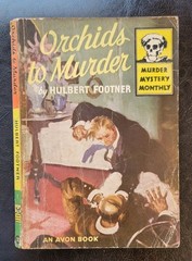Orchids To Murder Hulbert Footner Avon Murder Mystery Monthly 37 RARE NOIR