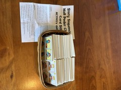 Story Sequencing Wall Pocket Chart Card Set organized in Longaberger basket