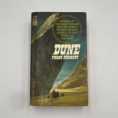 Frank Herbert Dune Paperback Ace 1965 Sci-Fi Novel Dune Series John Schoenherr