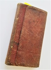 1871 antique DIARY FRANKLIN HULBURT hamlin oh FOLK ART SKETCHES hand deer