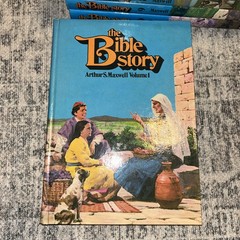 The Bible Story by Arthur S Maxwell Volume 1-10 Complete Set Hardcover 1975