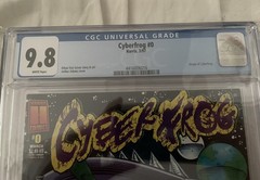CYBERFROG #0 CGC 9.8 WHITE PAGES