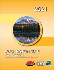 2021 Washington State Fuel Gas Code Based on 2021 IFGC (Brand New Soft Cover)