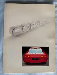 1989 CORVETTE ZR 1 PRESS RELEASE KIT GM