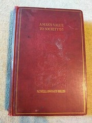 A Man’s Value In Society, By,Newell Dwight Hillis