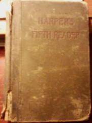 1889 SCHOOL BOOK – Harper’s Fifth Reader American Book Company