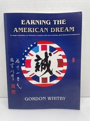Earning The American Dream Gordon Whitby Signed 1st Edition MG Austin Healey