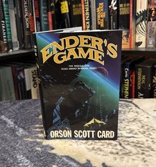 Ender’s Game by Orson Scott Card – First Revised Edition 1991, Hardcover, VG+