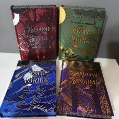 The Legends of Thezmarr Complete series 1-4 HAND SIGNED Book 1 Moonlight Box