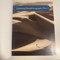 Exploring World Geography Part 1 – Hardcover, by Ray Notgrass