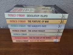 Patrick O’Brian Master and Commander Aubrey-Maturin Books Lot of 7 #5-10 & 20