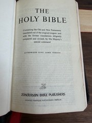 Caloca Rebind KJV Sola Scriptura Bible Rare Zondervan Diamond Type Heavy Paper