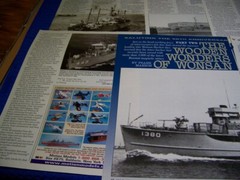 MINESWEEPERS “WOODEN WONDERS OF WONSAN” (PART 1 & 2)..HISTORY/PHOTOS (822EE)