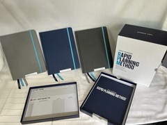 Tony Robbins RPM set Rapid Planning Method Hardcover Journal Planners QuickStart