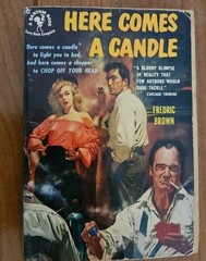 Here Comes a Candle Fredric Brown PB Bantam (1951)